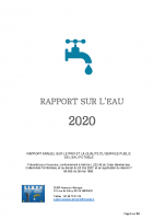 Rapport sur l’eau 2020