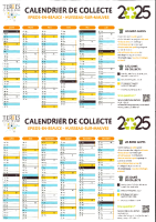 Calendrier de Collecte 2025 Huisseau-sur-Mauves