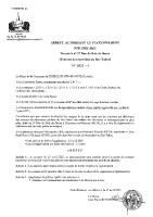 arrêté n° 2025-6