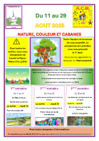 ALSH – Activités Aout