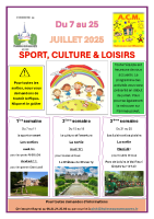 ALSH – Activités juillet
