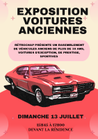 Black and Red Illustrative Car Show Flyer (3)