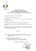arrêté n° 2025-12