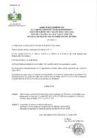 arrêté n° 2025-13