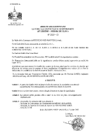 arrêté n° 2025-19