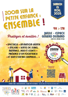 Affiche Forum Petite Enfance 2025