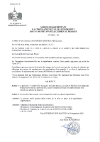 arrêté n° 2025-29