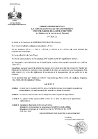 arrêté n° 2025-31