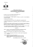 arrêté n° 2026-13