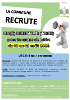 DIRECTEUR ETE 2026