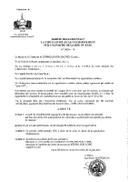 arrêté n° 2026-18